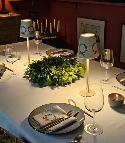 Schön gedeckter Tisch