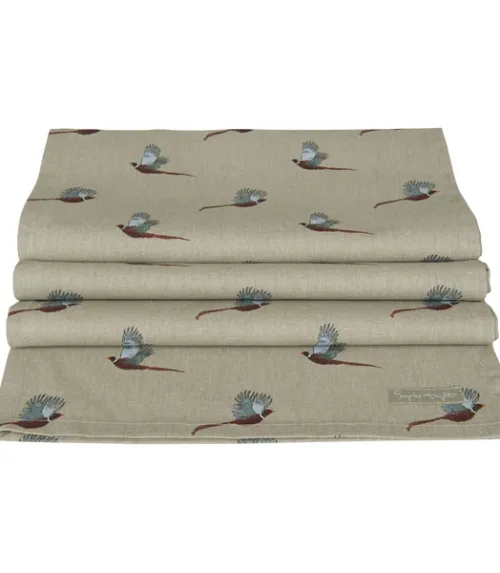 Tischläufer-mit-Fasan-Motiv-Sophie-Allport-England-Britain-Tours-and-More